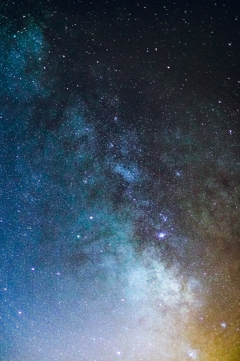 Astronaut silhouette space